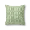 Indoor/Outdoor Colorful Pillow, 22" sq. - Green