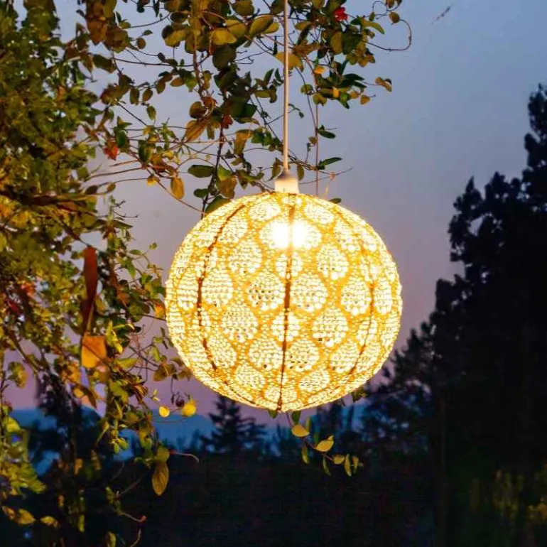 Indoor / Outdoor Dewdrop Pendant Lamp, 18"Dia. - Bronze