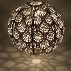 Indoor / Outdoor Dewdrop Pendant Lamp, 18"Dia. - Copper