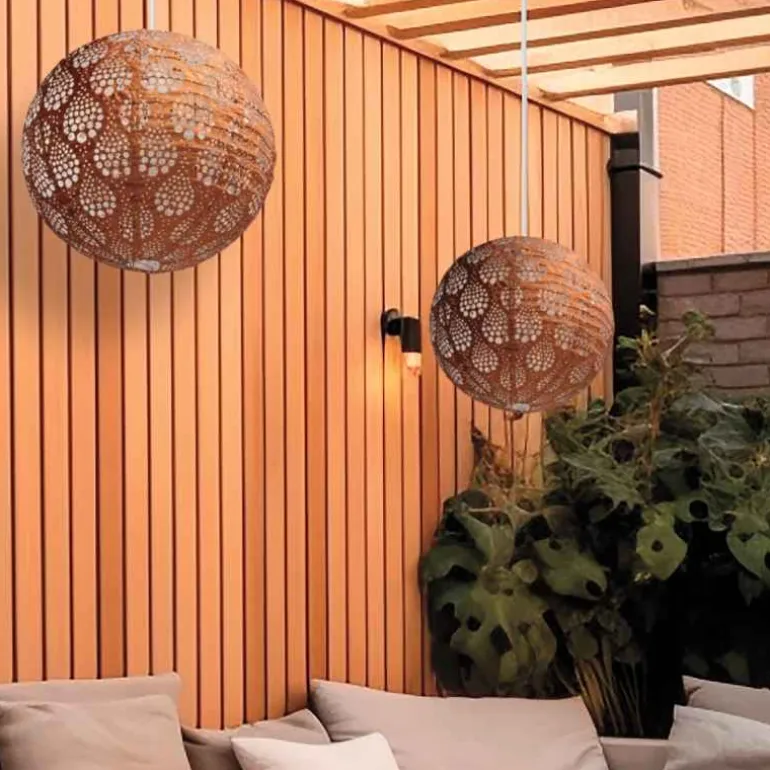 Indoor / Outdoor Dewdrop Pendant Lamp, 18"Dia. - Copper