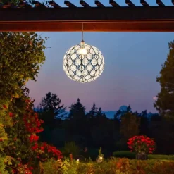 Indoor / Outdoor Dewdrop Pendant Lamp, 18