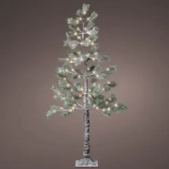 Indoor/Outdoor LED Snowy Pine Tree, 59