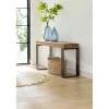 Indoor/ Outdoor Montanha Reclaimed Wood and Metal Console