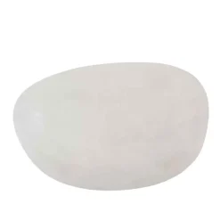 Indoor/ Outdoor River Stone Cast Coffee Table, Small (stone)