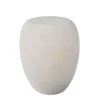 Indoor/ Outdoor River Stone Cast Side Table (stone)
