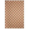 Indoor/ Outdoor Roma Checkerboard Rug, 5' x 7'