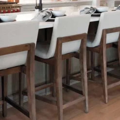 Klemens Upholstered Bar Stool