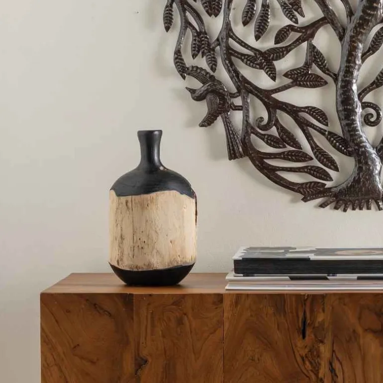 Langkawi Teak Vase