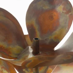 Large-Scale Pinecone Metal Garden Sculpture