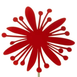 Laser-Cut Metal Wildflower Garden Stakes, Set of 5
