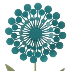 Laser-Cut Metal Wildflower Garden Stakes, Set of 5
