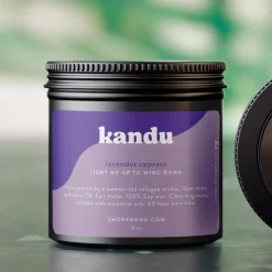 Lavender Cypress Soy Candle