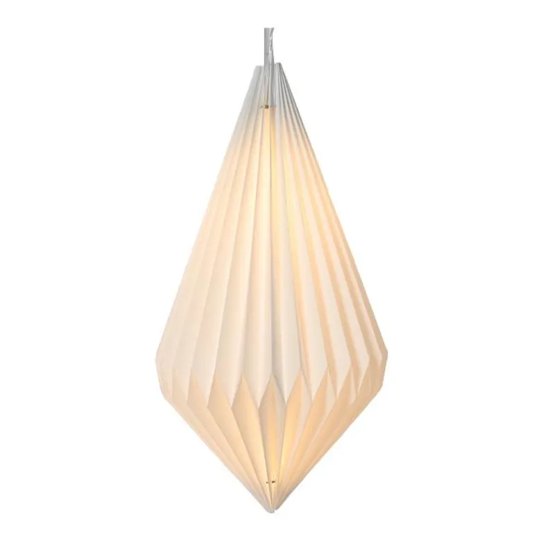 LED Indoor/Outdoor Hanging Mid Century Teardrop