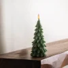 LED Wax Tree Candle with Realistic Wick