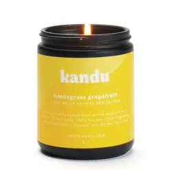 Lemongrass Grapefruit Soy Candle