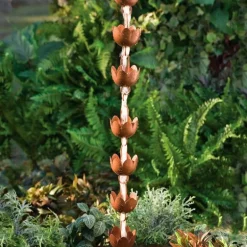 Lily Cups Rain Chain
