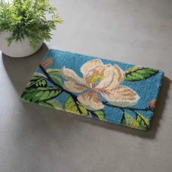 Magnolia Blossom Coir Mat