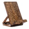 Mango Wood Tree of Life Tablet/Book Holder