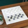 Marble Checkers Board Game