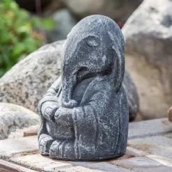 Meditating Elephant Statue, 8