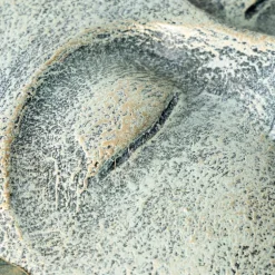 Metal Leaf Sun Face Wall Art