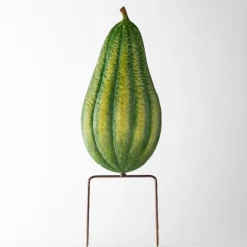 Metal Pumpkin Garden Stakes, Set of 4