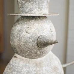 Metal Snowman, 40"H