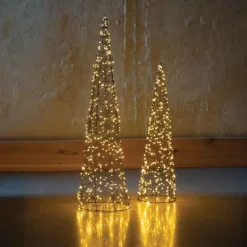 Micro LED Black Metal Cone