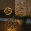 Micro Led Black Metal Sphere