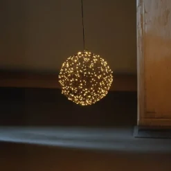 Micro Led Black Metal Sphere