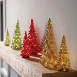 Micro LED Gold Glass Tree