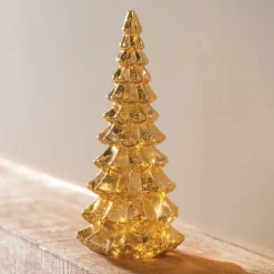 Micro LED Gold Glass Tree