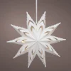 22" Micro LED Hanging Paper Star