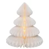 18.5" Micro LED Paper Tree - White