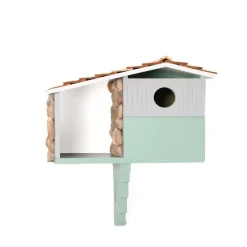 Mid-Mod Stone Bird House