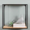 Milo Metal and Wood Shelf, Large