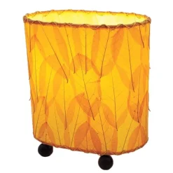 Mini Guyabano Leaf Lamp - Orange