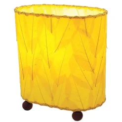 Mini Guyabano Leaf Lamp - Yellow
