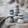 Mini Rock Cairns, Set of 3