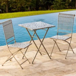 Modern All-Weather Cali Bistro Table & Chairs