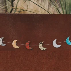 Moon Recycled Cotton Paper Garland, 84