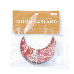 Moon Recycled Cotton Paper Garland, 84