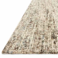 Mosaic Hand-Tufted Wool Rug, 5' x 8' (mocha mist)