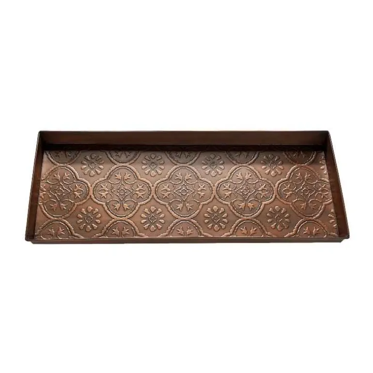 Multi-Purpose Metal Boot Tray (copper)