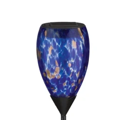 Murano Solar Stake - Indigo