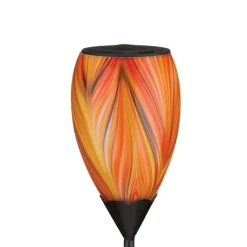 Murano Solar Stake - Orange