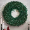 Natural Reed Wonderland Wreath, 36" Dia. (green)