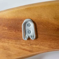 Nature-Inspired Twisted Suar Wood Wall Coat Rack