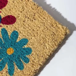 Otomi Mexican Peacock Coir Doormat