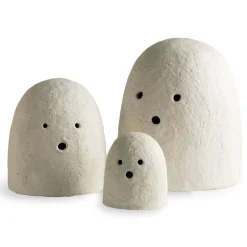 Outdoor/Indoor GRC Ghost Sculptures, Set of 3